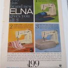 1959 Elna Sewing Machine ad