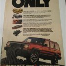 1985 American Motors Jeep Cherokee ad #1