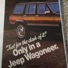 1985 American Motors Jeep Wagoneer ad