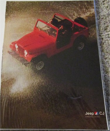 1985 American Motors Jeep CJ ad #2