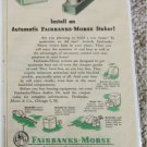 1949 Fairbanks-Morse Automatic Stoker ad