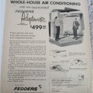 1957 Fedders Adaptomatic Air Conditioner ad