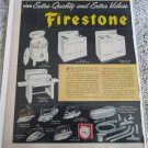 1950 Firestone Appliances ad
