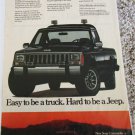1986 American Motors Jeep Comanche Pickup truck ad #2