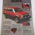 1986 American Motors Jeep Cherokee Body Soul ad