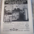 1937 Frigidaire Meter-Miser Water Cooler ad