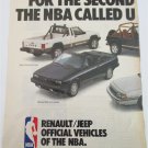 1987 American Motors Renault/Jeep Lineup ad