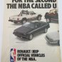 1987 American Motors Renault/Jeep Lineup ad