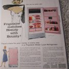 1957 Frigidaire Sheer Look Refrigerator ad