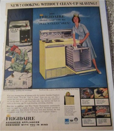 1959 Frigidaire Pull N Clean Oven ad #2