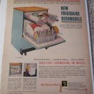1961 Frigidaire Dishmobile Dishwasher ad