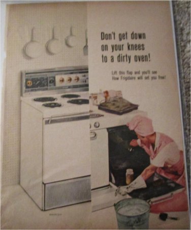 1961 Frigidaire Electric Range ad