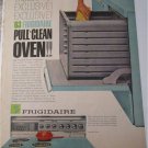 1963 Frigidaire Pull Clean Oven ad