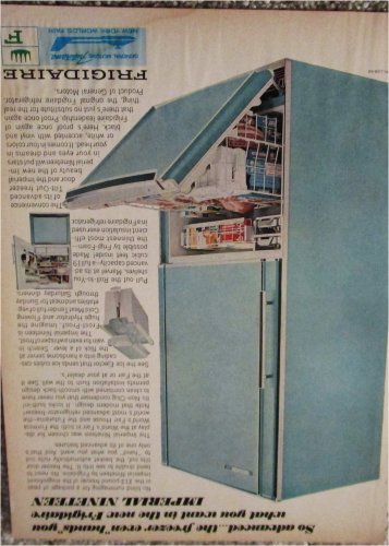 1964 Frigidaire Imperial Nineteen Freezer ad
