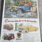 Ethyl Corporation ad featuring a 1910 American Underslung Touring car