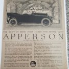 1920 Apperson Eight Touring The Habit Of Being First car ad