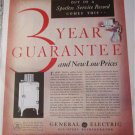 1931 GE Electric Refrigerator ad