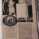 1935 GE Electric Refrigerator ad