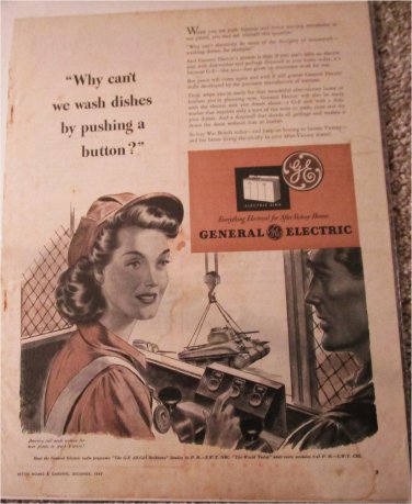 1943 GE WWII ad