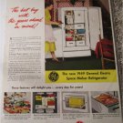 1949 GE Space Maker Refrigerator ad #2