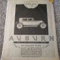 1926 Auburn 8-88 Brougham car ad