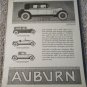 1926 Auburn Lineup car ad