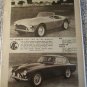 1958 AC Ace Roadster & Aceca ht car ad