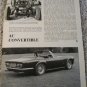 1967 AC 428 Convertible car article