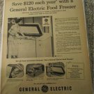 1951 GE Freezer ad
