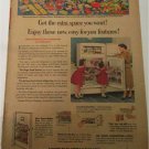 1951 GE Refrigerator ad