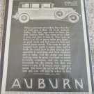1927 Auburn 8-88 Sedan car ad #1