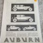 1927 Auburn Lineup car ad