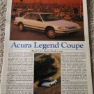1987 Acura Legend Coupe car article