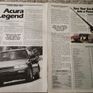 1987 Acura Legend Long Term Test car article #1