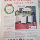 1952 GE Dishwasher Christmas ad