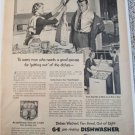 1952 GE Dishwasher ad