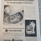 1954 GE Triple-Whip Mixer ad #1