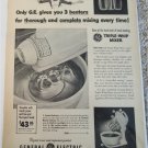 1954 GE Triple-Whip Mixer ad #2