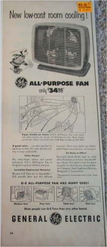 1954 GE Fan ad