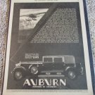 1930 Auburn Model 125 Phaeton Sedan car ad