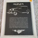 1931 Auburn 2 Door Brougham car ad