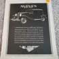 1931 Auburn 2 Door Brougham car ad
