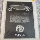 1931 Auburn Straight Eight Roadster car ad