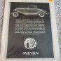 1931 Auburn Straight Eight Roadster car ad