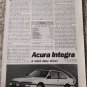1987 Acura Integra car article