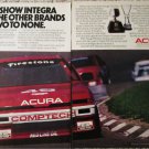 1988 Acura Integra car ad