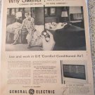 1955 GE Room Air Conditioner ad