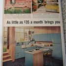 1956 GE Electric Kitchen ad