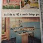 1956 GE Electric Kitchen ad