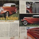 1934 Auburn 652Y Phaeton car article